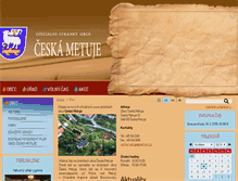 Tablet Screenshot of ceskametuje.cz